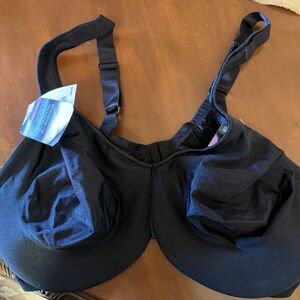 Olga Luxury Lift Full Figure Underwire Bra Black 40DD